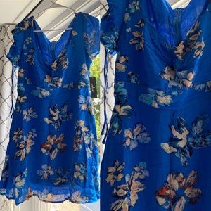 Lulu’s  brand blue short dress.